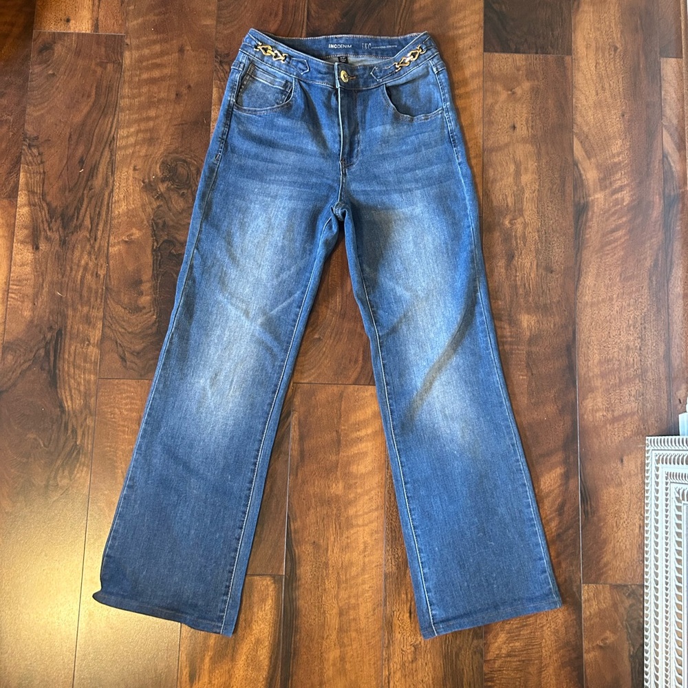 INCDENIM, size 4/27, medium wash, boot cut